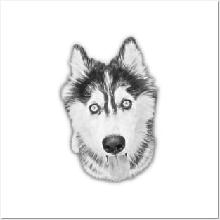 Cute Dog Sketch Art Design Posters and Art